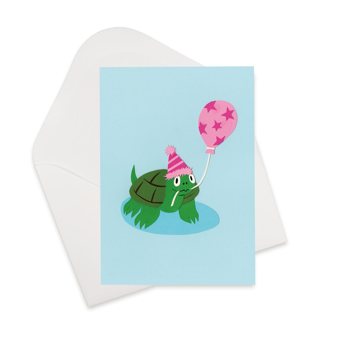 Birthday Turtle Greeting Card