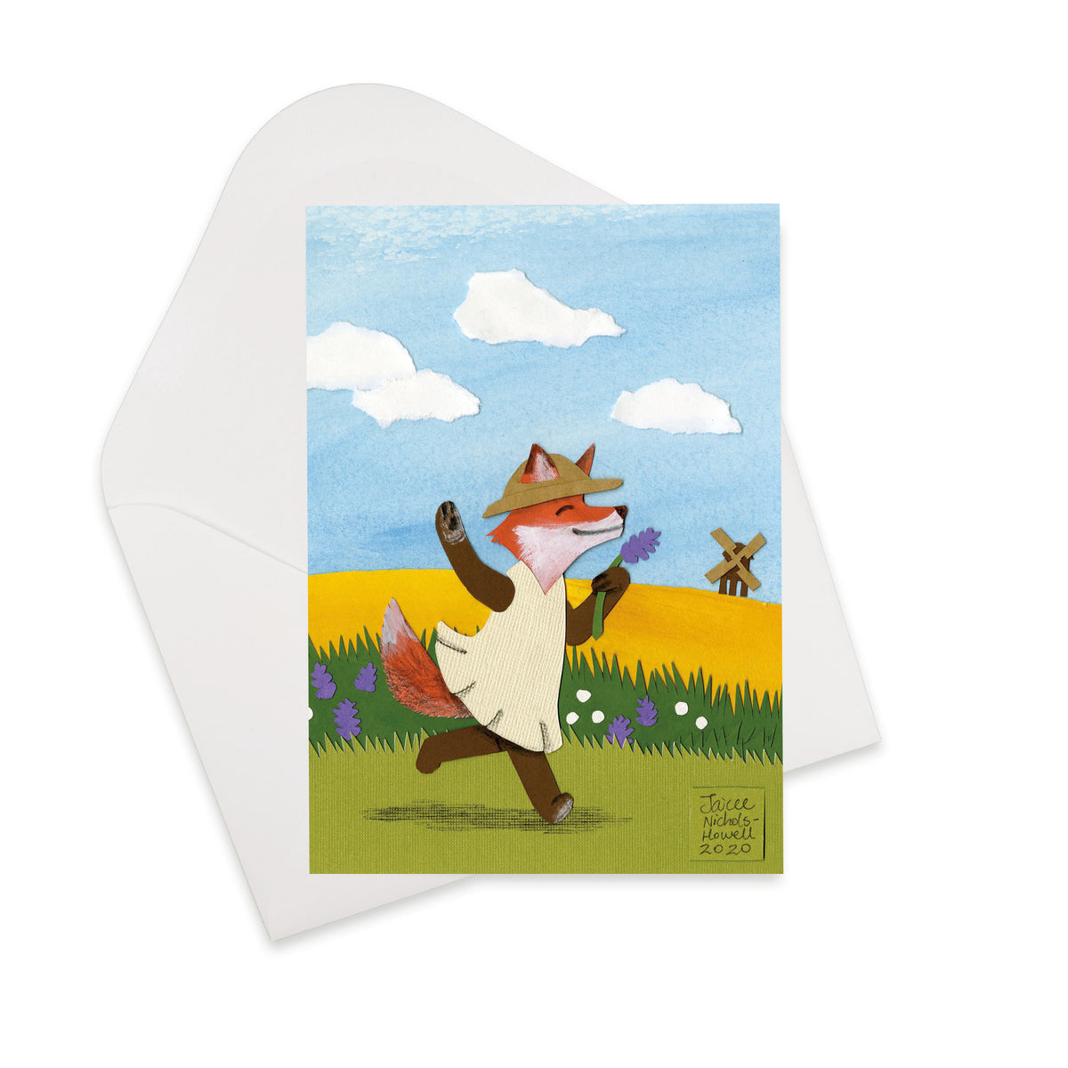 Golden Feelings Greeting Card