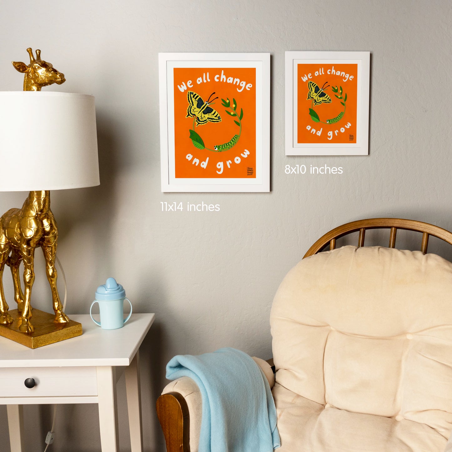 We All Change and Grow - Butterfly Cycle