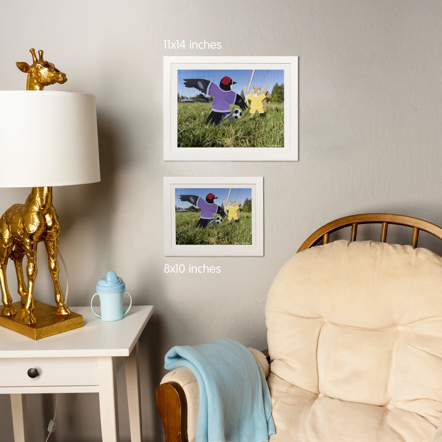 Woodpecker Vs Squirrel Soccer