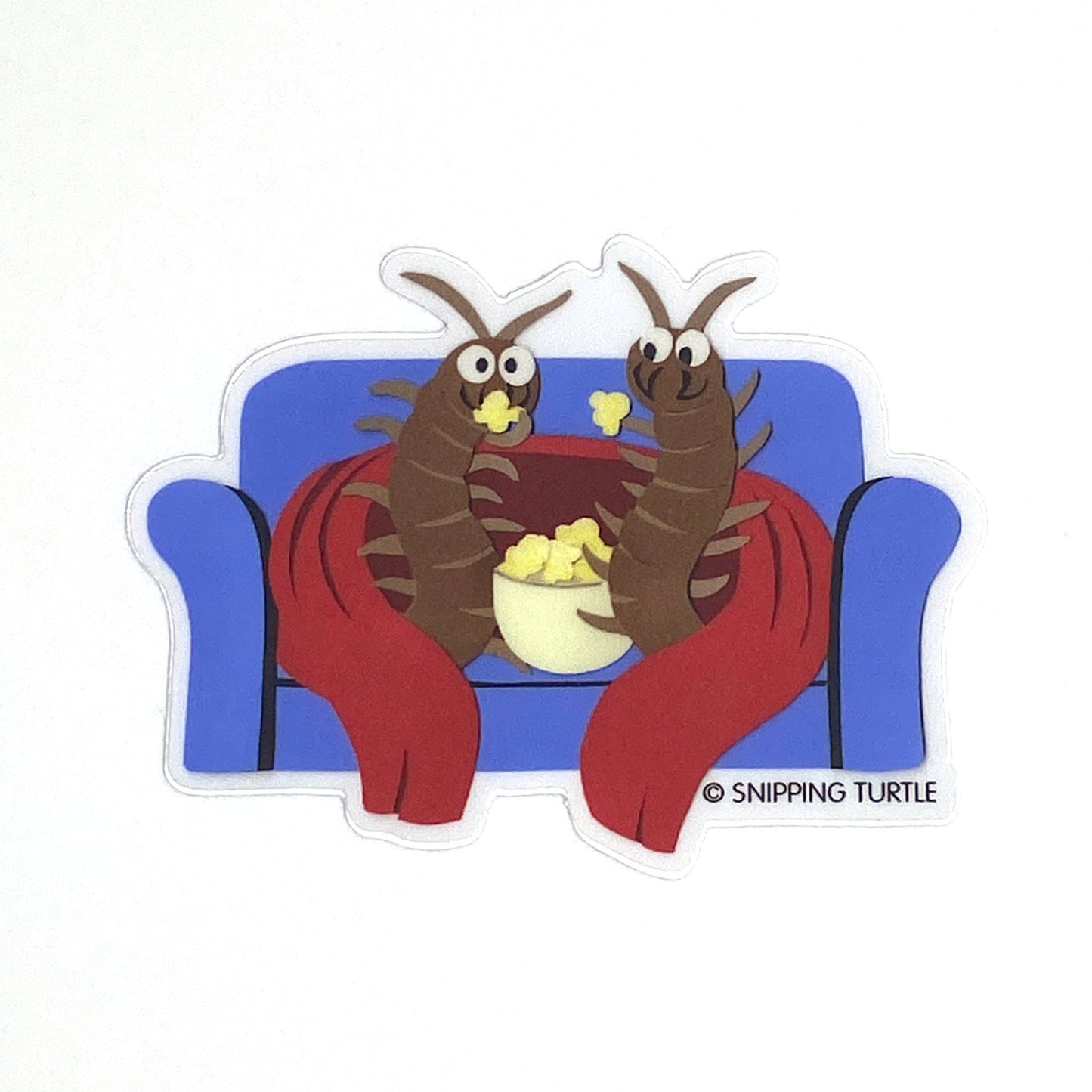 Cozy Crawlies 3-inch Sticker Pack