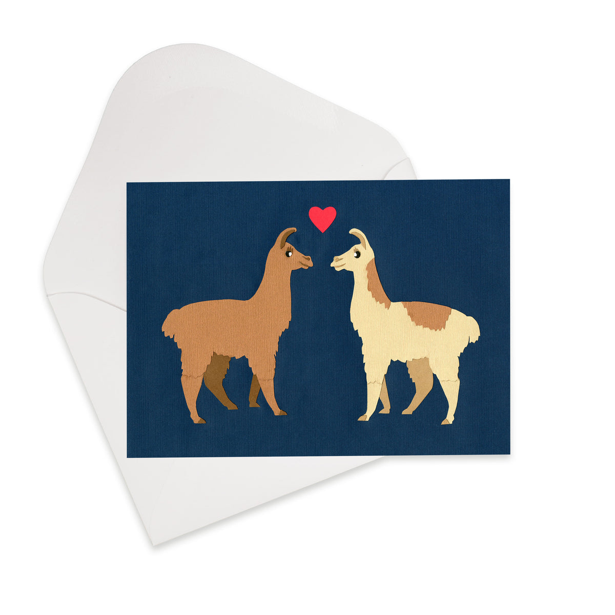Llama Love Greeting Card