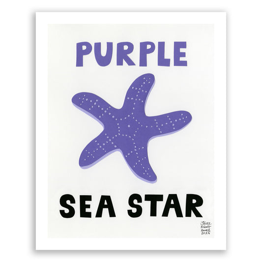 Colorful Critters: Purple Sea Star