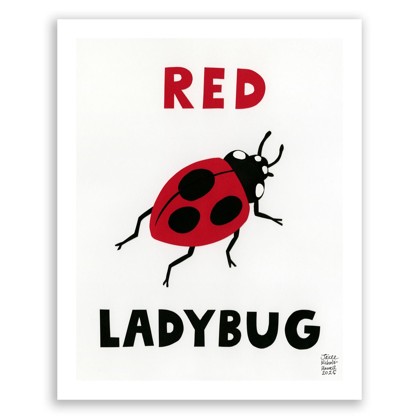Colorful Critters: Red Ladybug