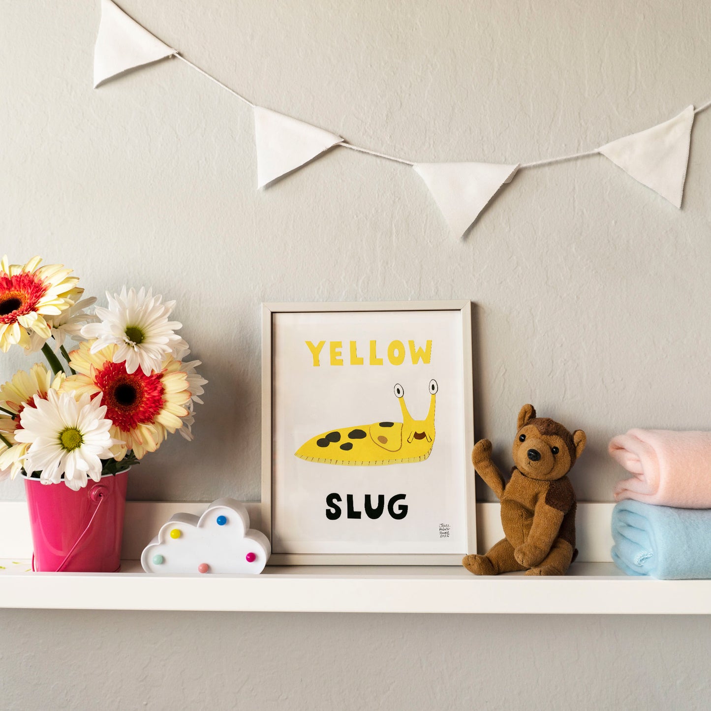 Colorful Critters: Yellow Slug