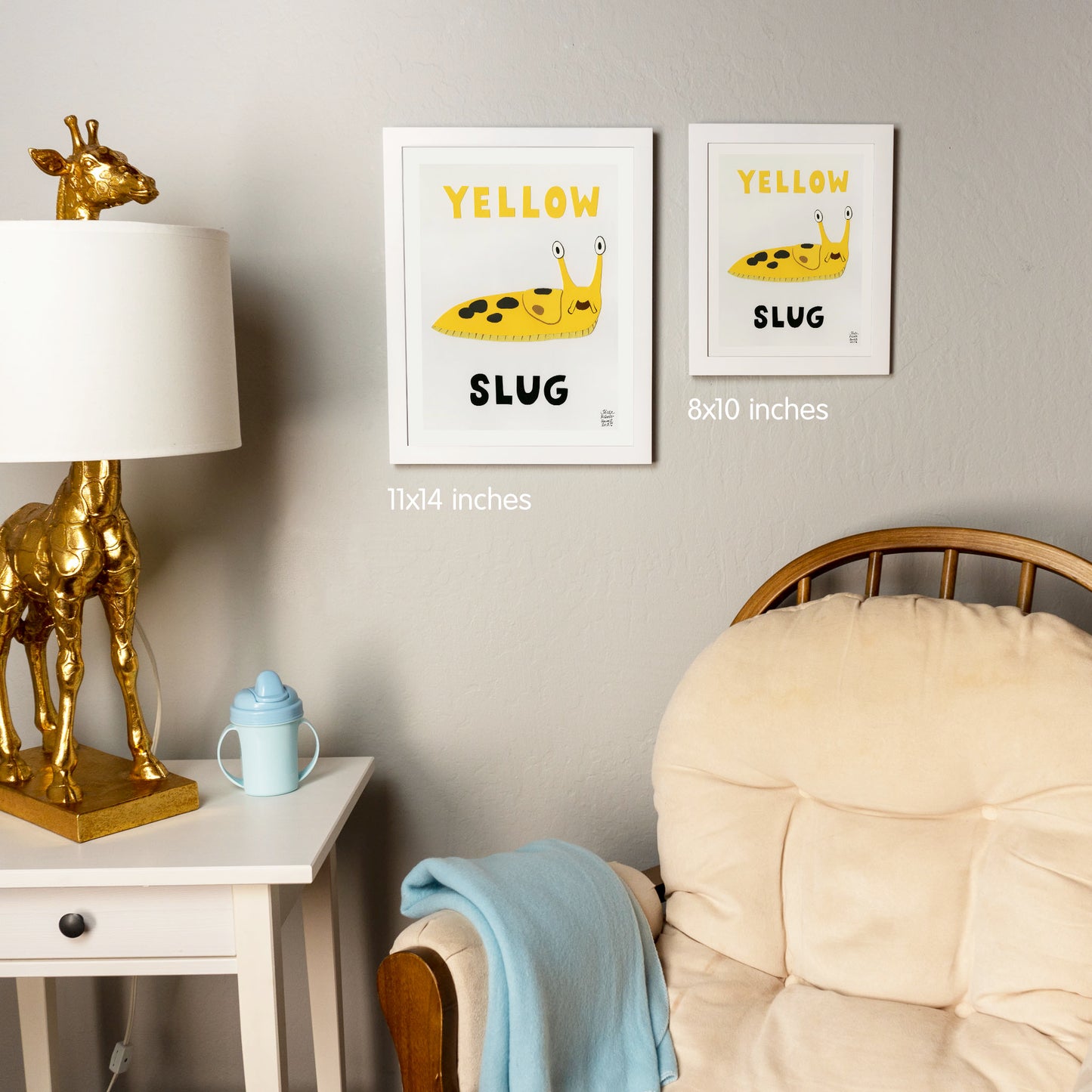 Colorful Critters: Yellow Slug