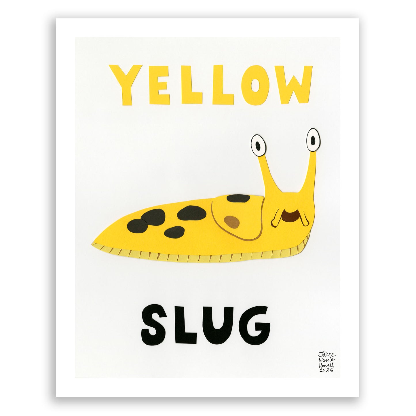 Colorful Critters: Yellow Slug